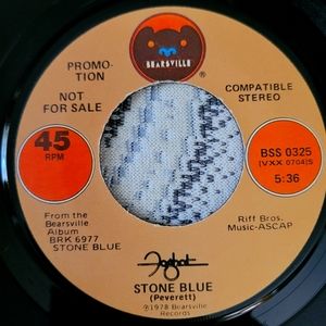 📀 Foghat "Stone Blue" 45 rpm Excellent condition, rare Promotional copy!